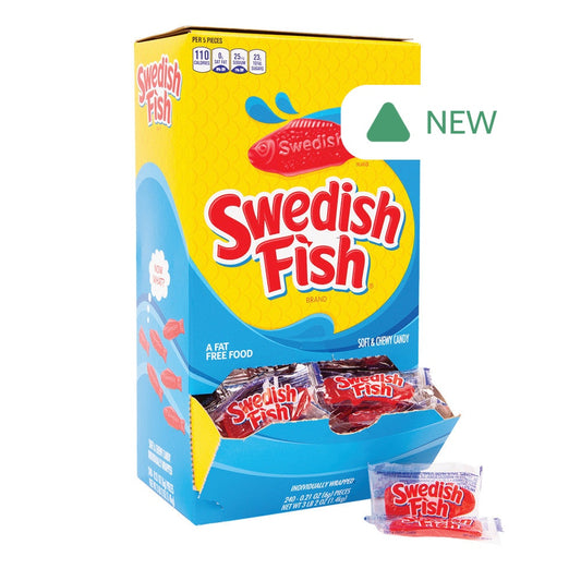 Wholesale Swedish Fish Red Changemaker Individually Wrapped 0.21 Oz- Bulk