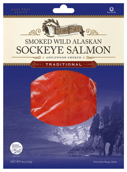 Wholesale Echo Falls Presliced Sockeye- Bulk