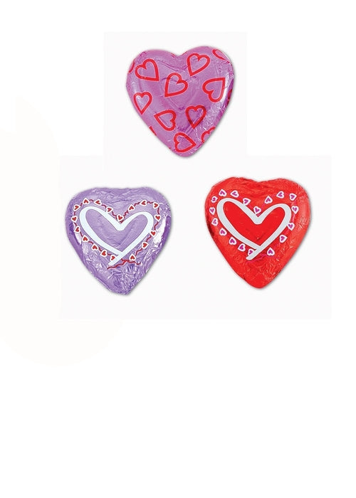 Wholesale Madelaine Chocolate ½ Oz. Medium Hearts (2 Displayers)- Bulk