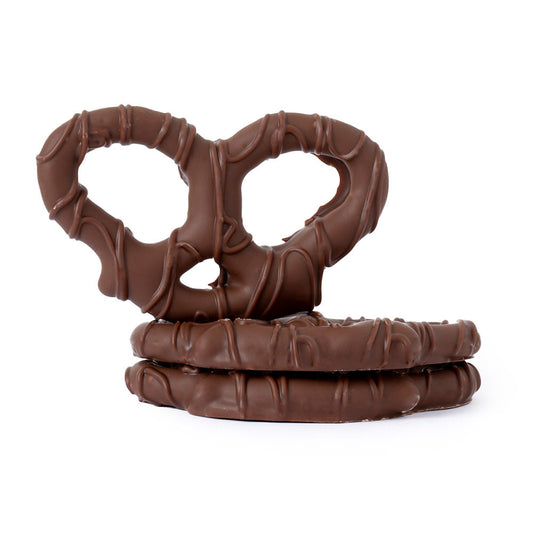 Wholesale BoxNCase 3 Ring Milk Chocolate Pretzel- Bulk