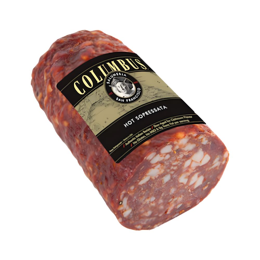 Wholesale Columbus Case Hot Dry Sopressata Cryo- Bulk