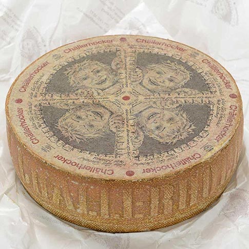 Wholesale Maker To Monger Challerhocker Swiss Alpine Style Cheese 15 LB Wheel- Bulk