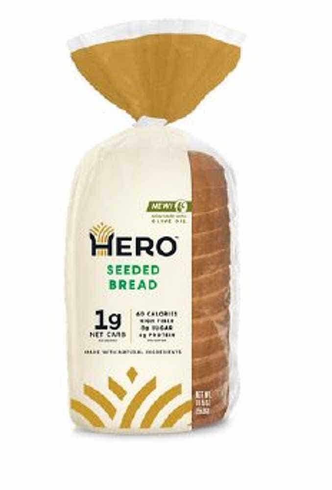Wholesale Hero Bread Seeded Sliced Bread 19.5 Oz- Bulk