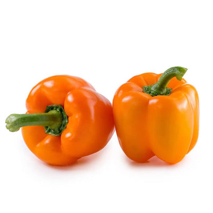 Wholesale BoxNCase Case Imported Orange Peppers- Bulk