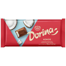 Wholesale Kras Dorina Coconut Chocolate 98g- Bulk