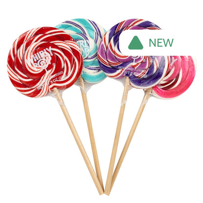 Wholesale Whirly Pop Assorted Colors 4 Inch 3 Oz- Bulk