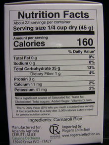 Wholesale Cascina Carnaroli Rice - Classic- Bulk