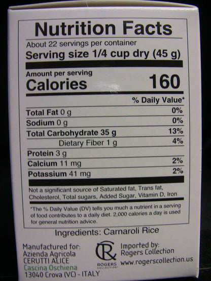 Wholesale Cascina Carnaroli Rice - Classic- Bulk