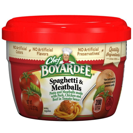 Wholesale Chef Boyardee Case Spaghetti With Meatballs- Bulk