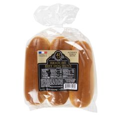 Wholesale Boulangerie 255 Brioche Hot Dog Buns 9.52 Oz- Bulk