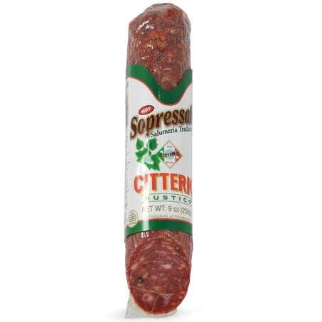 Wholesale Citterio Hot Small Sopressata | 9 oz- Bulk