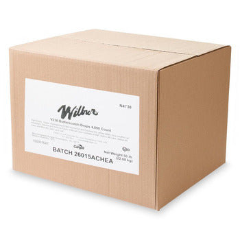 Wholesale Wilbur Chocolate Butterscotch Chips 4000 Count per Pound 25lb- Bulk