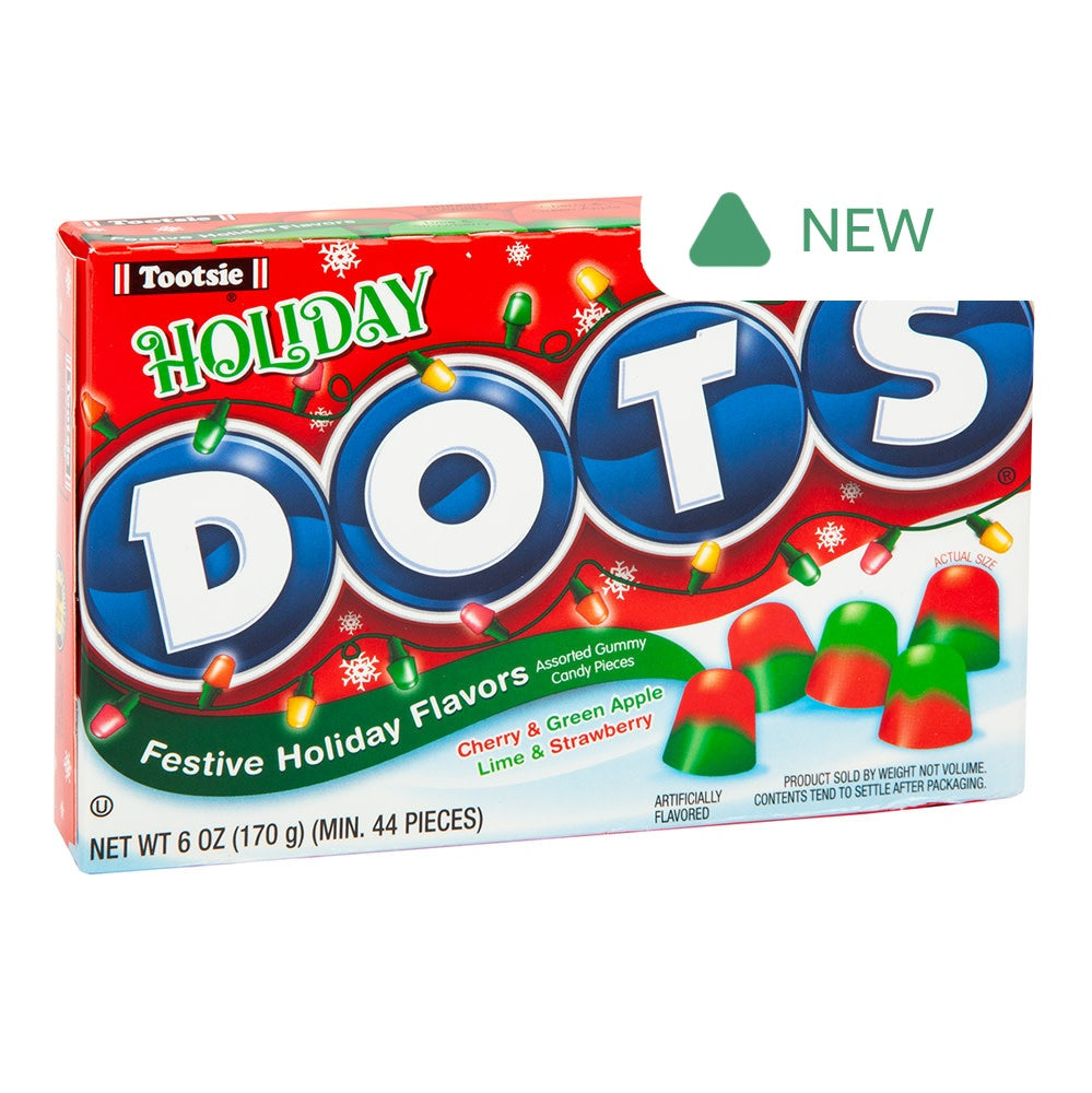 Wholesale Dots Christmas 6 Oz Theater Box- Bulk