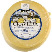 Wholesale Krinos Graviera 27Lb Wheel- Bulk