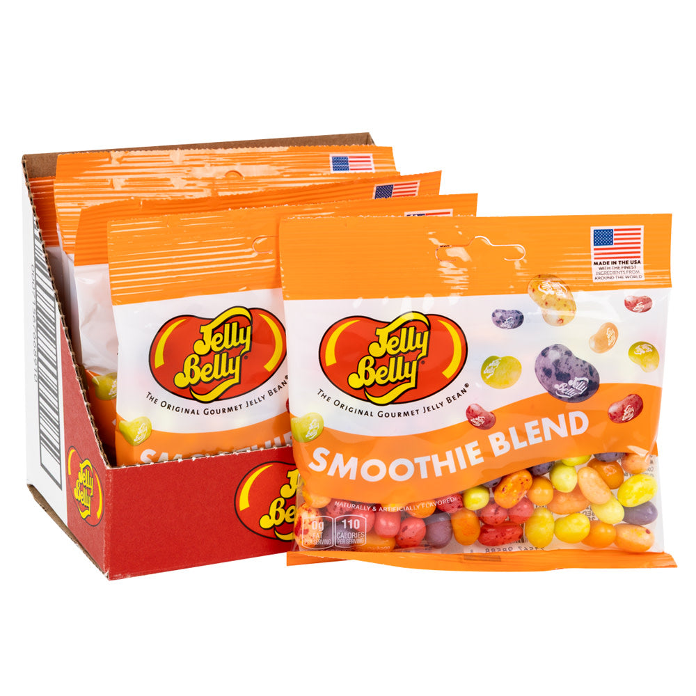 Wholesale Jelly Belly Smoothie Blend 3.5 Oz Peg Bag- Bulk