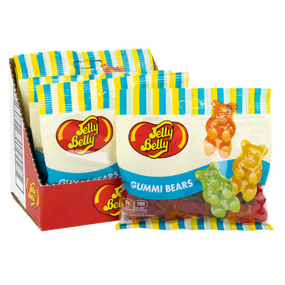 Wholesale Jelly Belly Gummi Bears Assorted 3 Oz Peg Bag- Bulk