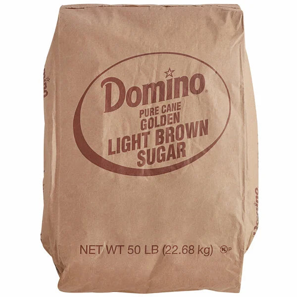 Wholesale Domino Case Light Brown Sugar- Bulk