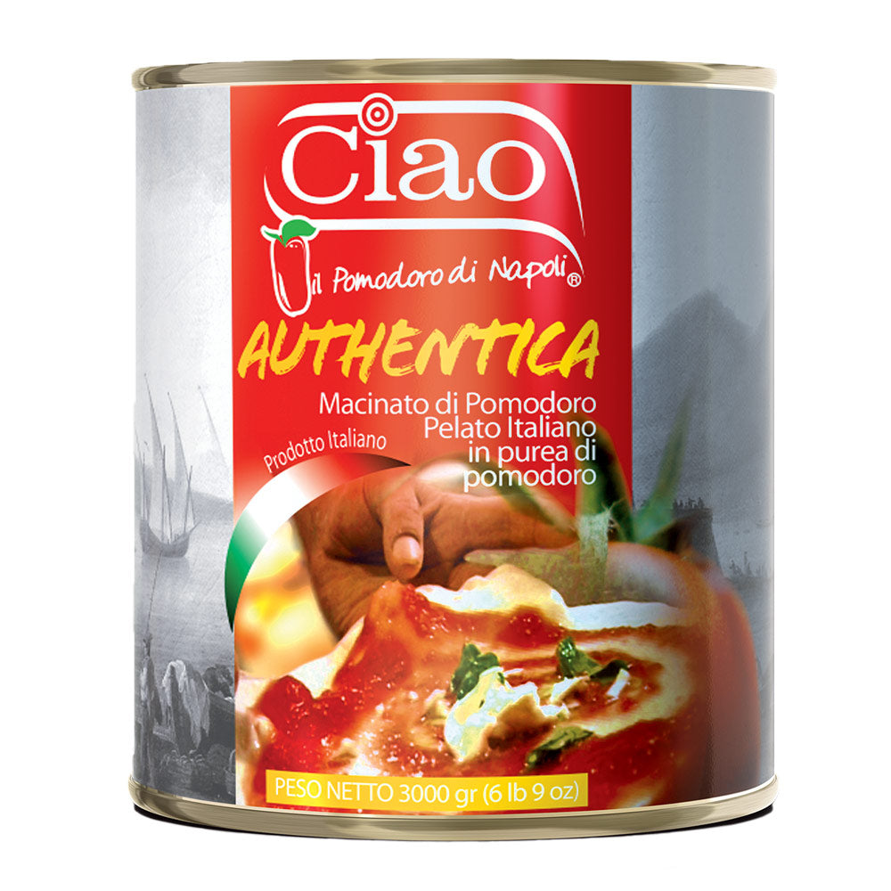 Wholesale Ciao Case Pizza Authentica Ground Tomatoes- Bulk
