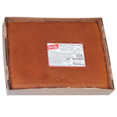Wholesale Sara Lee * Sponge Sheet Cake 12X16 | 44 oz- Bulk
