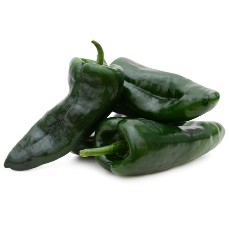 Wholesale Produce Exp Case Poblano Peppers- Bulk