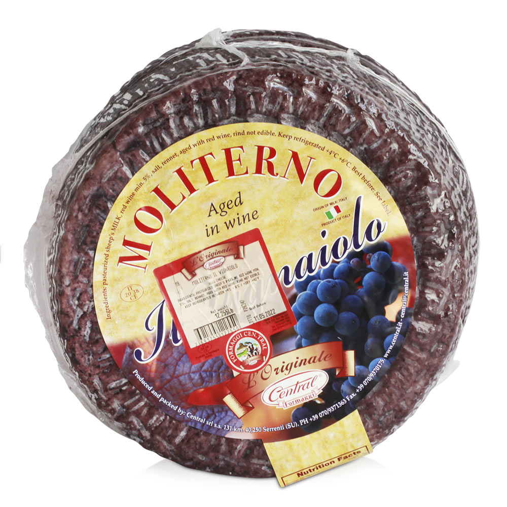Wholesale Central Formag Each Moliterno Vino Pecorino Cheese- Bulk