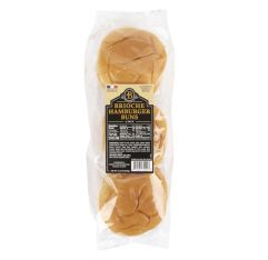 Wholesale Boulangerie 255 Brioche Hamburger Buns 10.6 Oz- Bulk