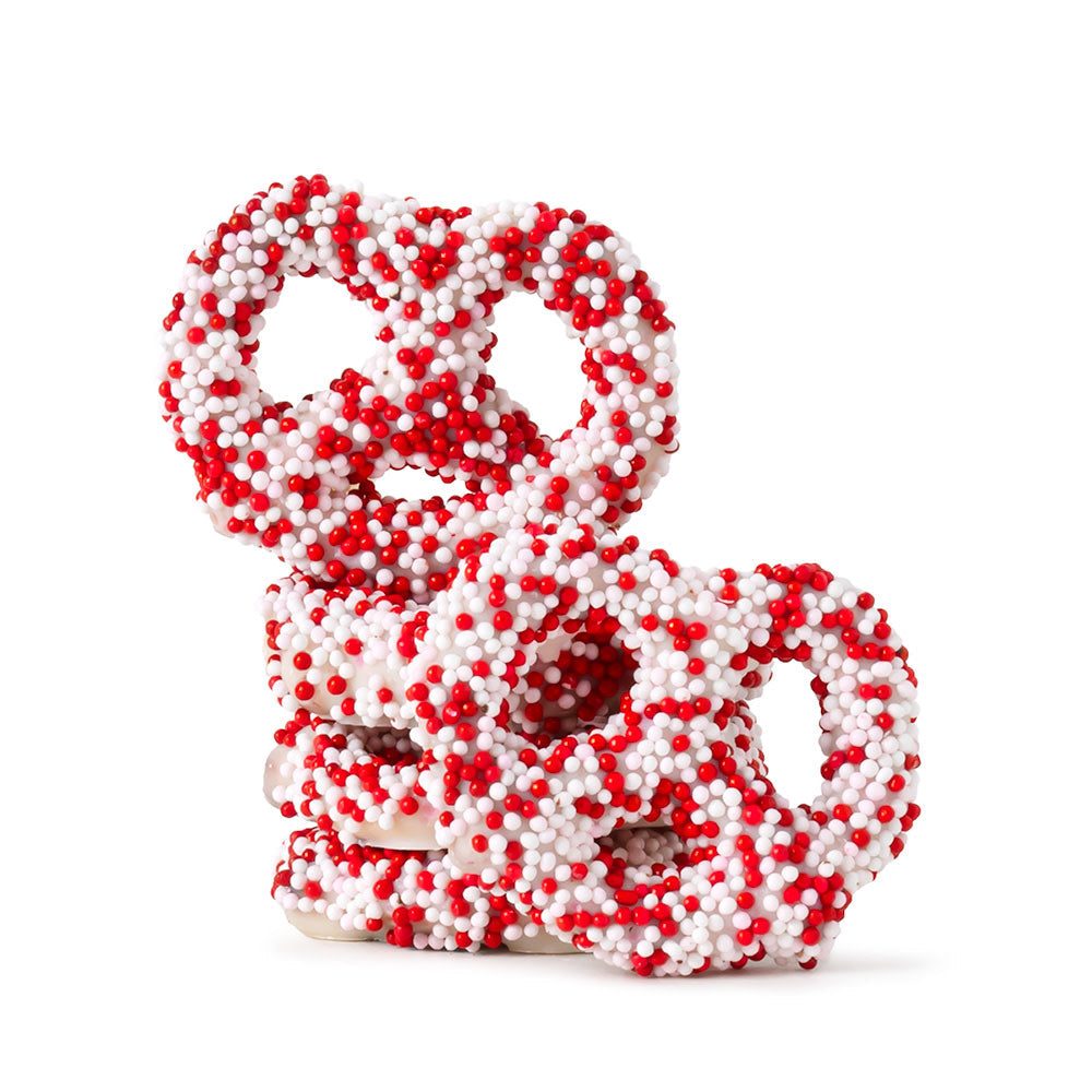 Wholesale BoxNCase Yogurt Mini Valentine'S Nonpareil Pretzels- Bulk