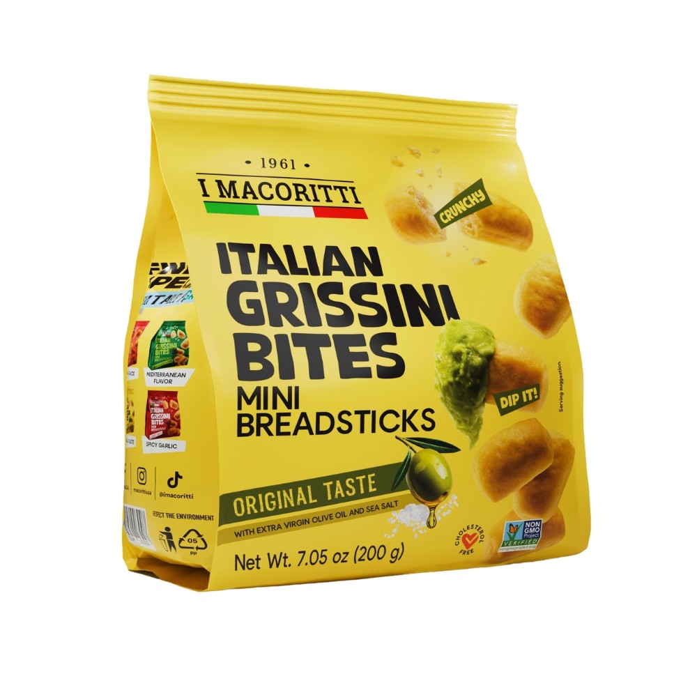 Wholesale I Macoritti Case Grissini Original Breadstick Bites- Bulk
