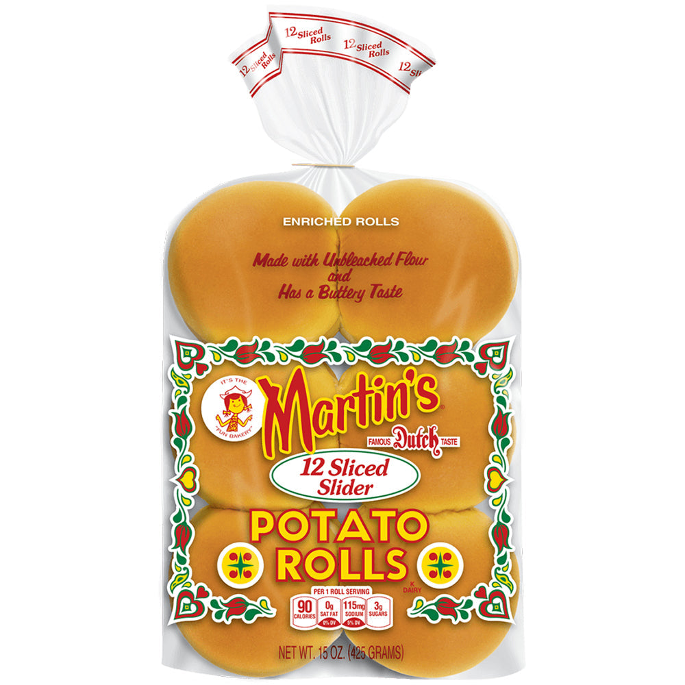 Wholesale Martin'S Case Sliced Slider Roll- Bulk