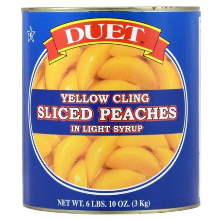 Wholesale Nemco Case Sliced Peaches In Light Syrup- Bulk
