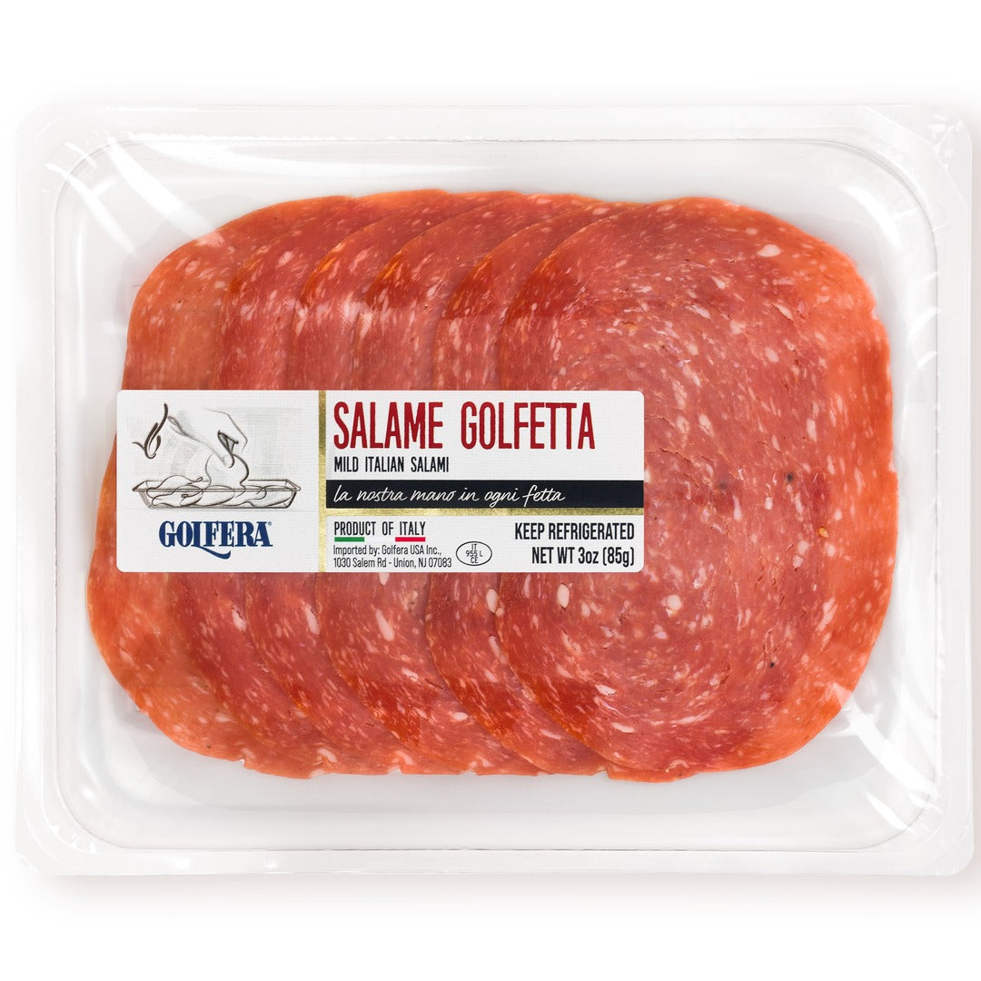Wholesale Golfera Sliced Golfetta Salami | 3 oz- Bulk