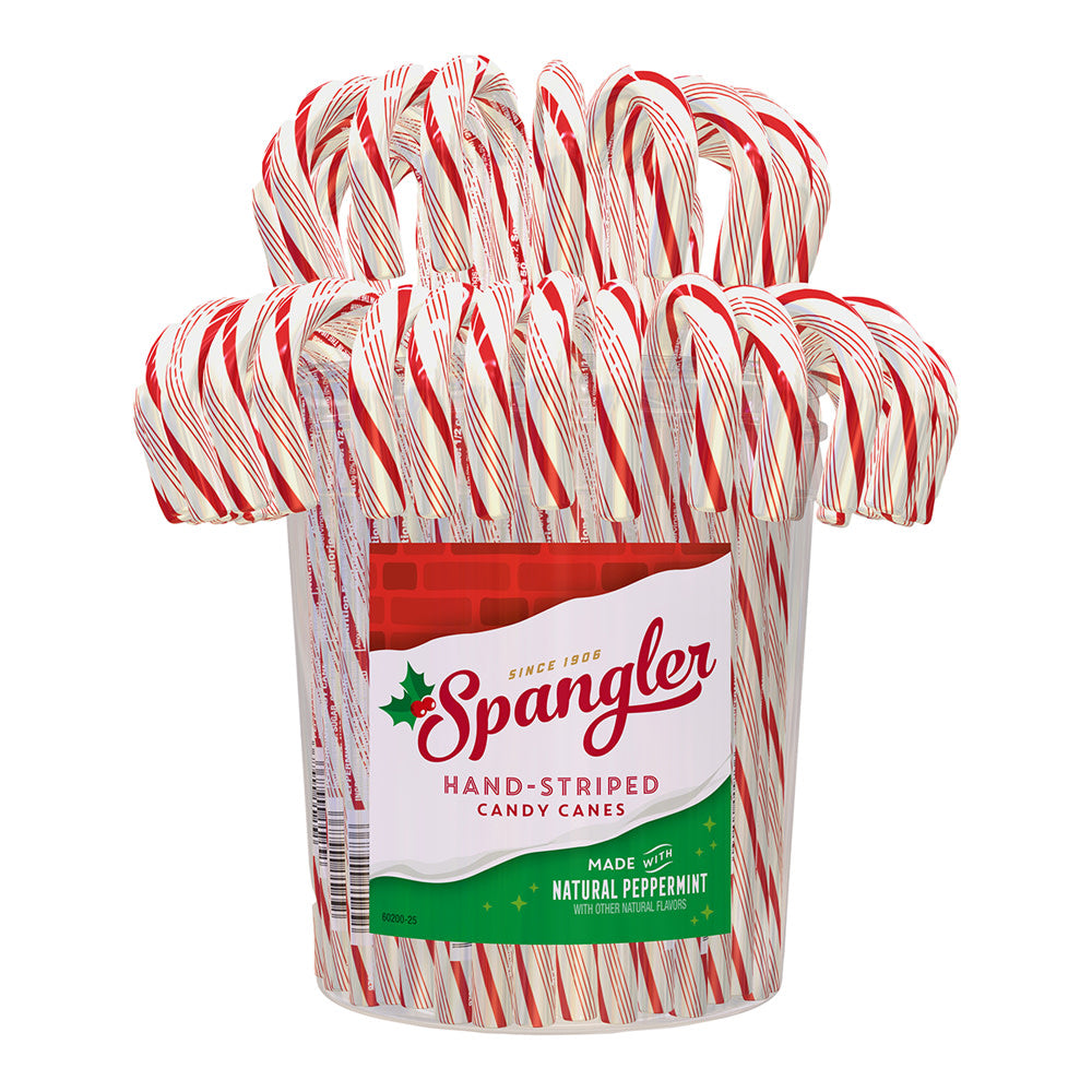 Wholesale Candy Cane 1 Oz Bucket- Bulk