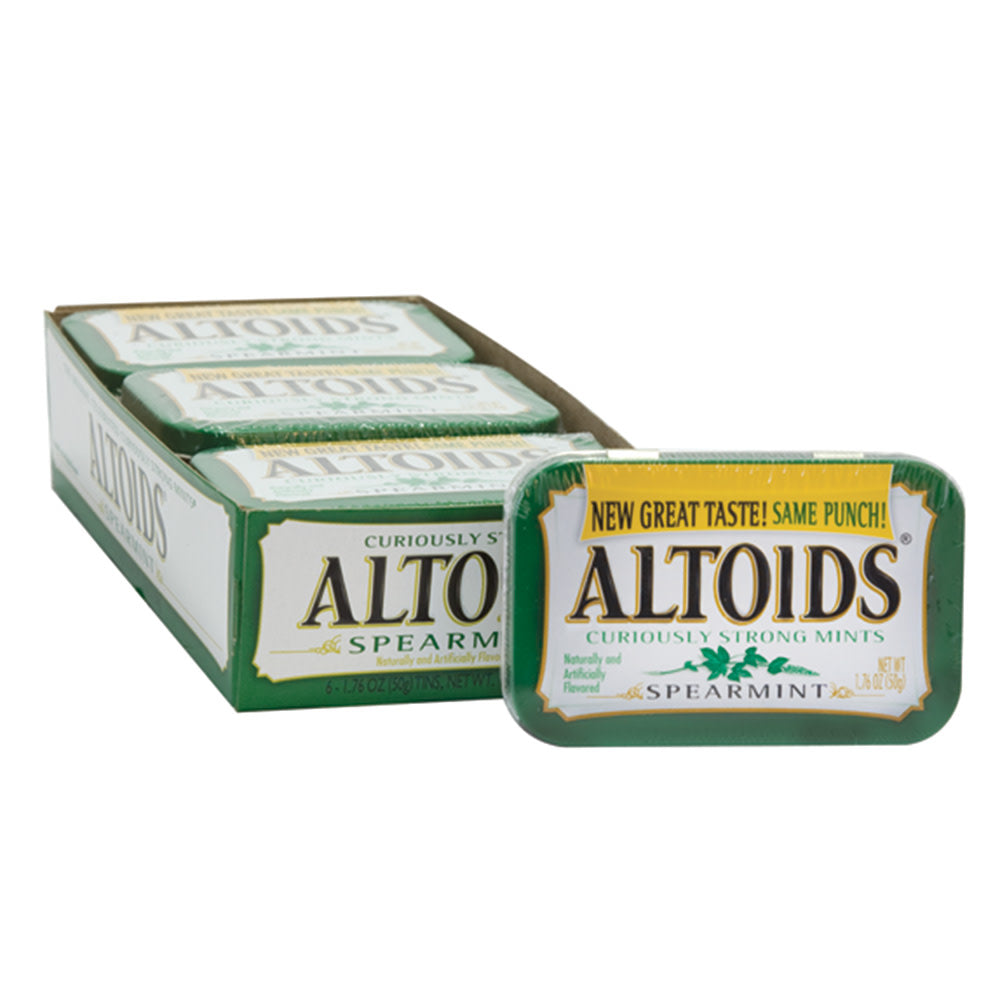 Wholesale Altoids Spearmint Mints 1.76 Oz Tin- Bulk