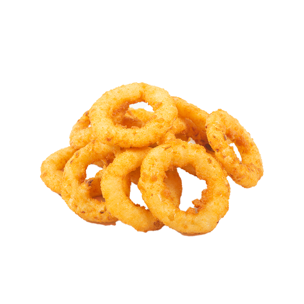 Wholesale Ae Appetizers Case 5/8 Inch Beer Battered Onion Rings- Bulk
