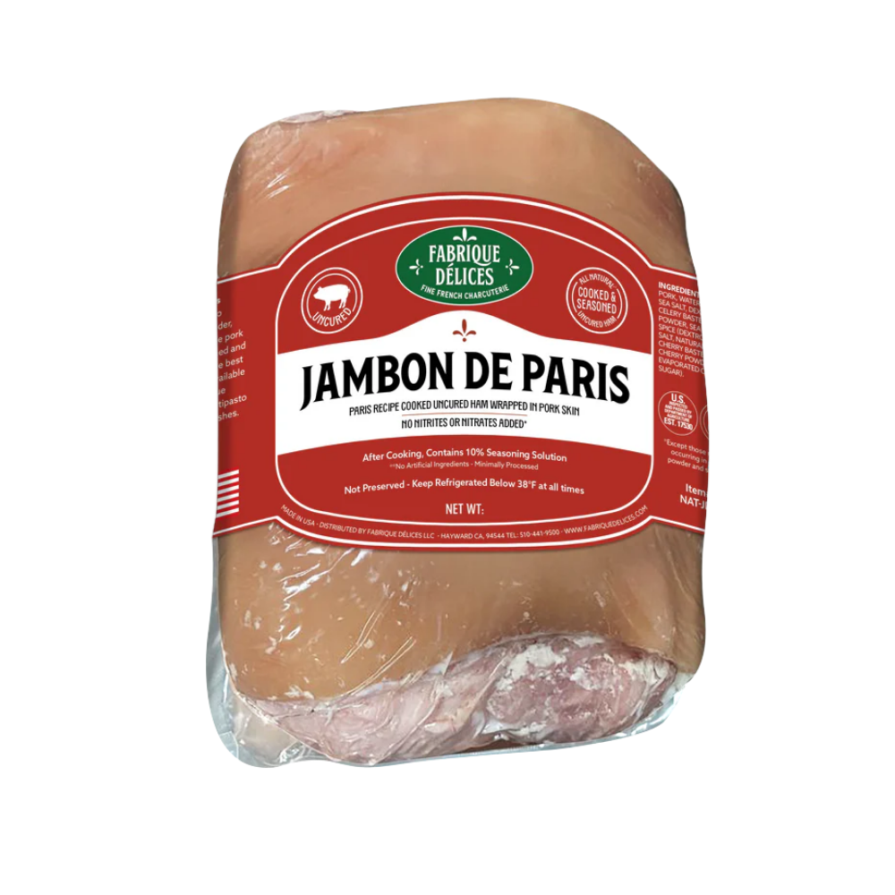 Wholesale Fabrique Case Uncured All Natural Jambon De Paris- Bulk