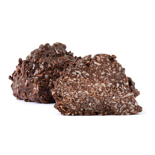 Wholesale BoxNCase Dark Chocolate Coconut Haystacks- Bulk