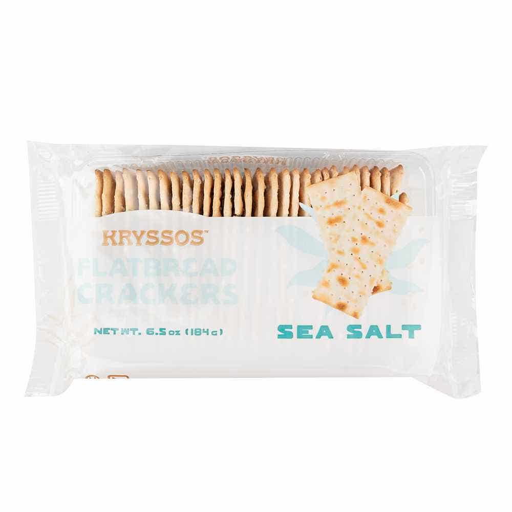 Wholesale Kryssos Sea Salt Mini Flatbread 6.5 Oz- Bulk