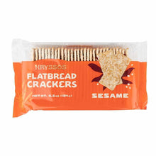 Wholesale Kryssos Sesame Mini Flatbread Crackers 6.5 Oz- Bulk