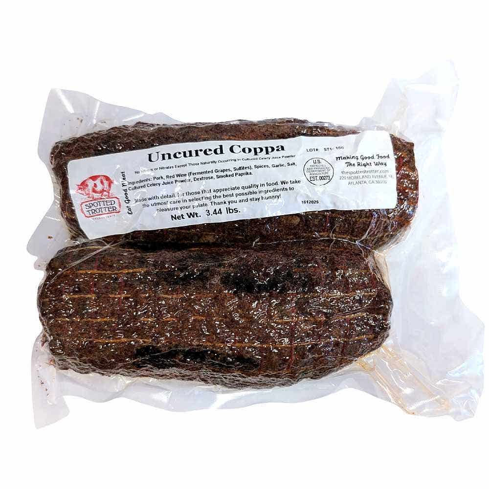 Wholesale Spotted Trotter Coppa Uncured FS 1.25 Lb- Bulk