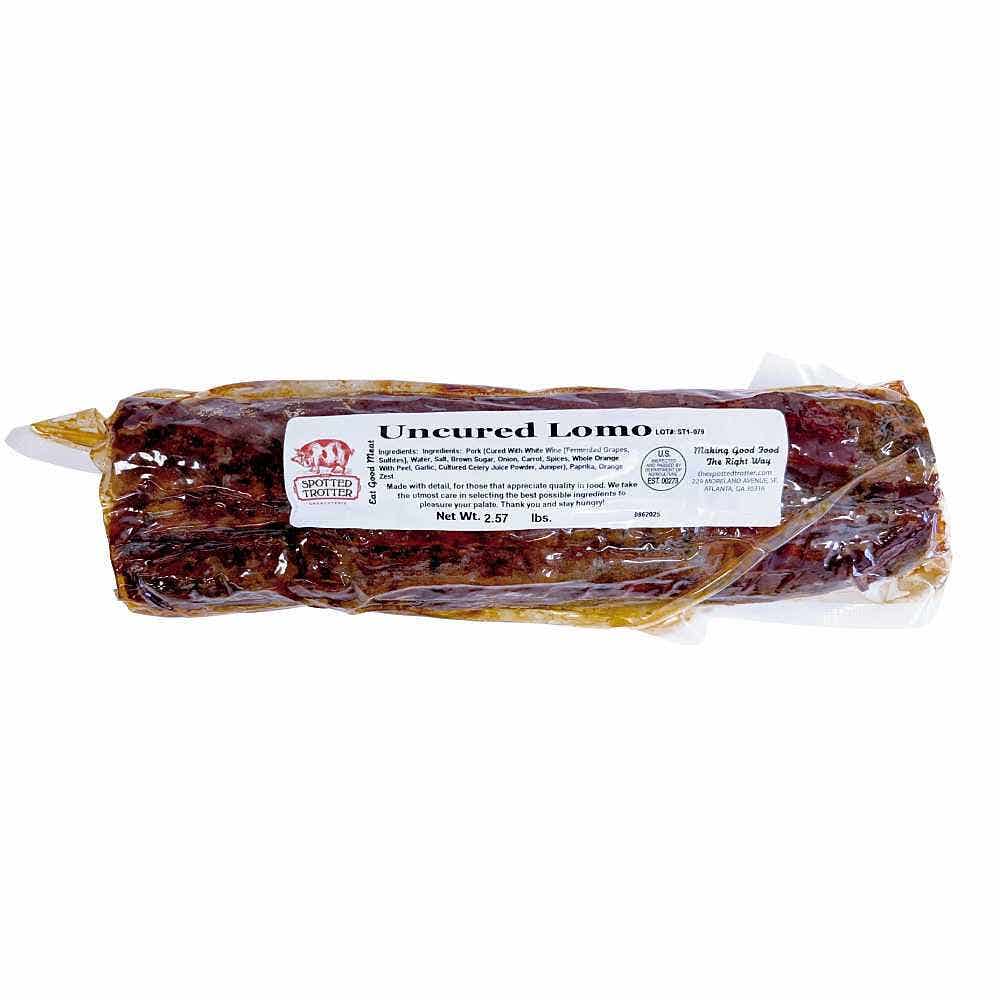 Wholesale Spotted Trotter Lomo Uncured FS 2.5 Lb- Bulk