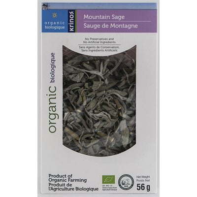 Wholesale Krinos Organic Greek Sage 56G Box- Bulk