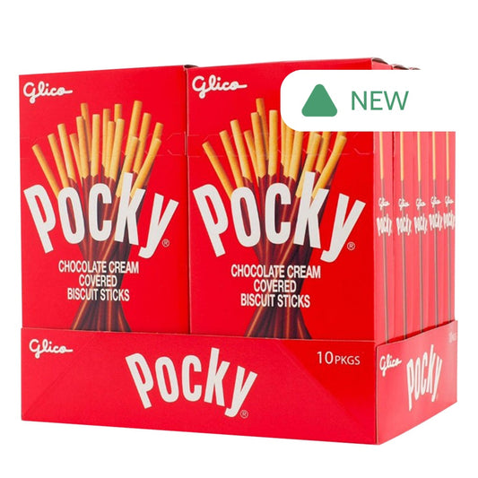 Wholesale Pocky Chocolate Covered Cookie Sticks 1.41 Oz Box- Bulk