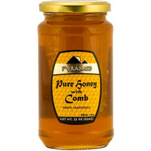 Wholesale Pyramid Honey With Comb 624G (22 Oz) Jar- Bulk