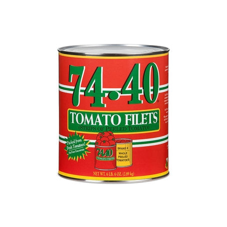 Wholesale 74-40 Case Peeled Tomato Filets 74-40- Bulk