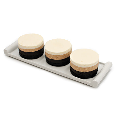 Wholesale Pearl River Triple Chocolate Mousse Cake 3"- Bulk