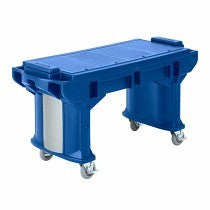 Wholesale WORKTABLE, 5' STANDARD CASTERS NAVY BLUE VERSA- Bulk