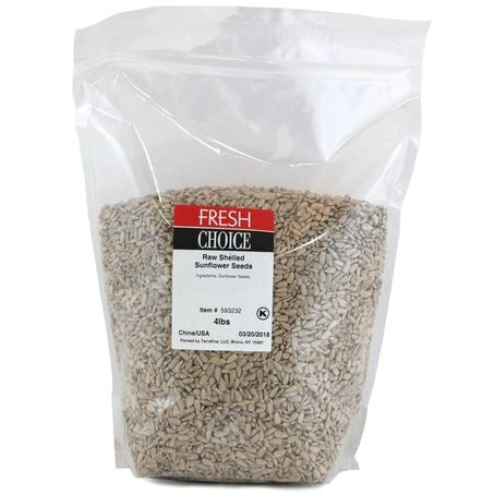 Wholesale Fresh Choice Case Raw Shelled Sunflower Seeds- Bulk