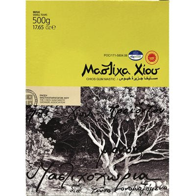 Wholesale Chios Gum Mastic Growers Mastic Gum Tears 500G Box- Bulk