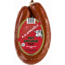 Wholesale Apikoglu Hot Halal Soujouk 1Lb Vac Pack- Bulk