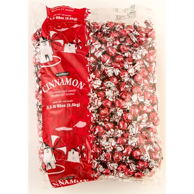 Wholesale Krinos Cinnamon Candy 2.5Kg Bag- Bulk